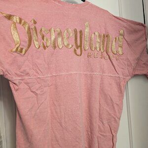 Disneyland Resort Rose Gold Spirit Jersey - Pink with Rose Gold Letters - Size L